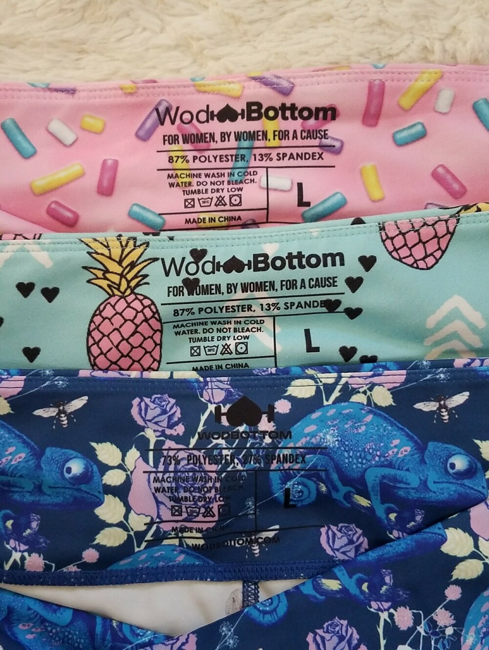 Wodbottom Athletic Shorts Bundle of 3 - Picture 3 of 3